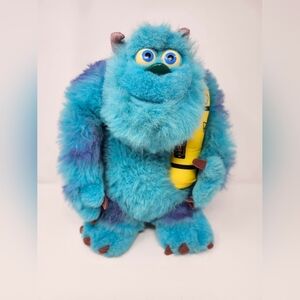 Vintage Sulley Plush Toy Disney Pixar Monsters Inc 2001 Hasbro Talking Interacti